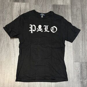 Polo by Ralph Lauren Black Skull Graphic Tee